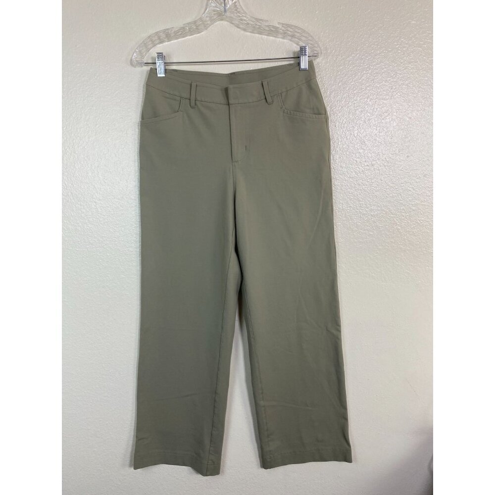Public Rec Womens Olive Green Wide‎ leg Pants size 30 x28 Performance Outdoor